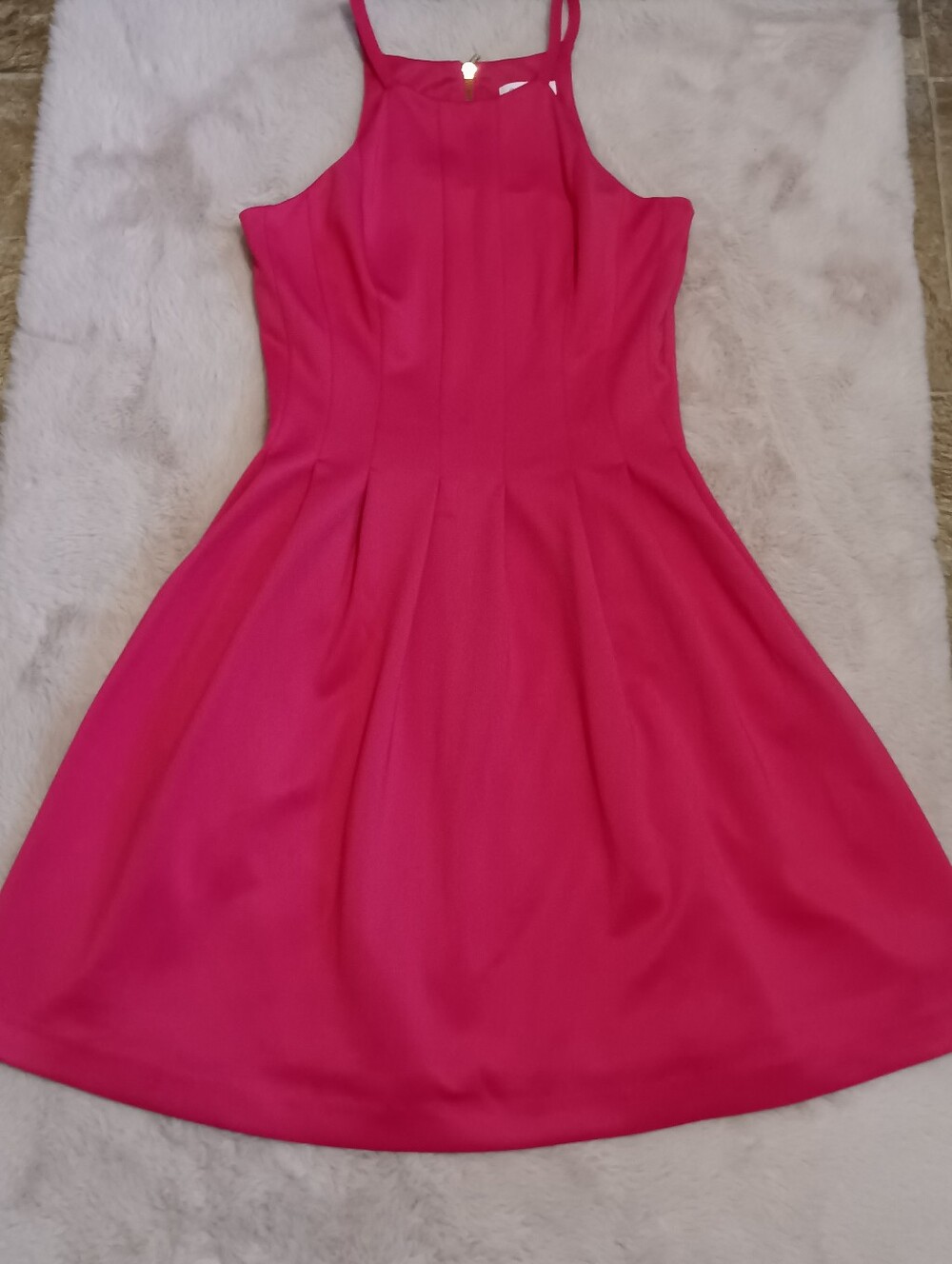 Calvin Klein Pink Spaghetti Strap Dress